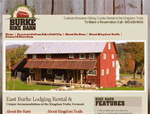 Tablet Screenshot of burkebikebarn.com